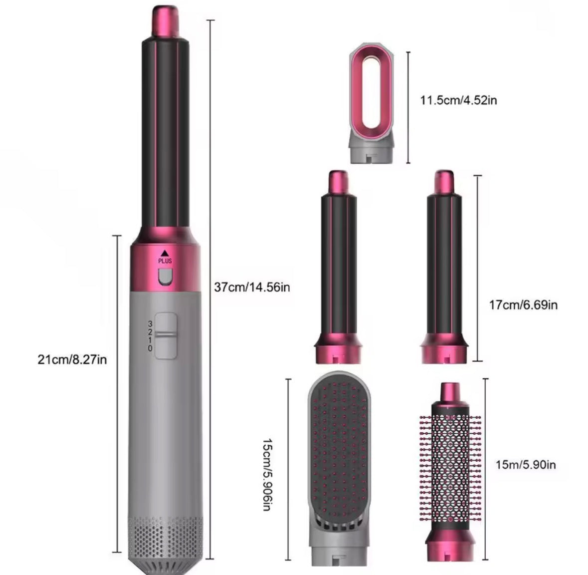 Cepillo secador 5 en 1